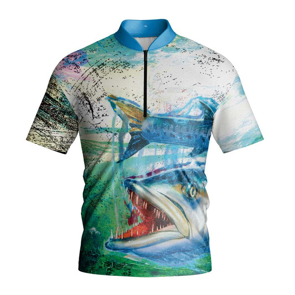 Baracuda Green Short Sleeve Fishing Shirt – Outkast Gear & Apparel