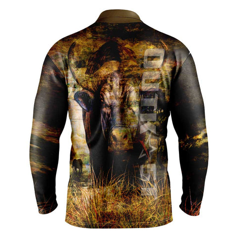 Buffalo Grunge Long Sleeve Shirt