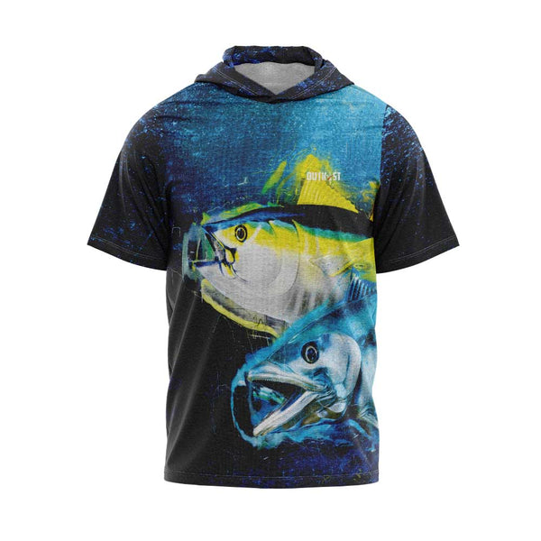 Gamefish Double Strike SS Hooded Fishing Shirt – Outkast Gear