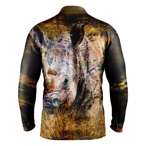 Rhino Grunge Long Sleeve Shirt