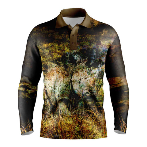 Rhino Grunge Long Sleeve Shirt