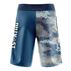 Blue Pixel Camo Slimfit BoardShorts