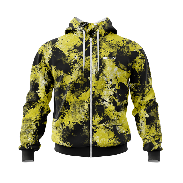 Yellow top camo hoodie