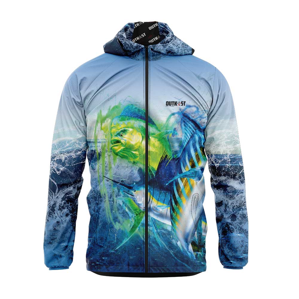 Amberjack Twin Fishing Waterproof Windbreaker, Drymac Jacket – Outkast Gear  & Apparel