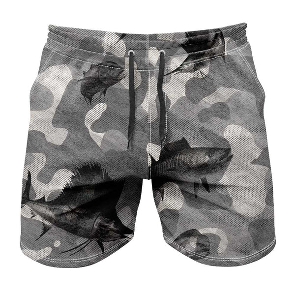 Big5 Grey Camo Comfy Fit BoardShorts