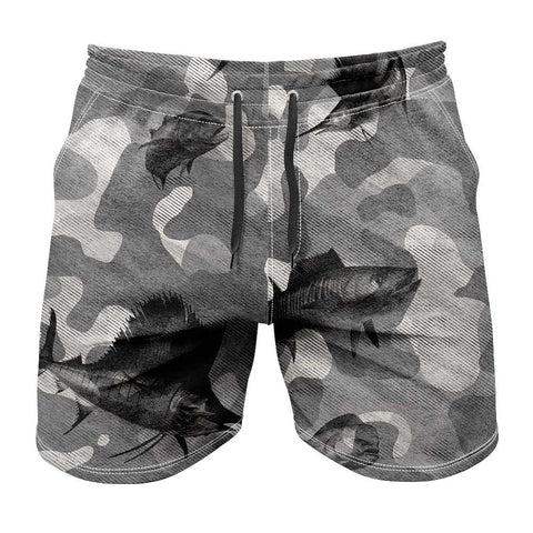 Big5 Grey Camo Comfy Fit BoardShorts