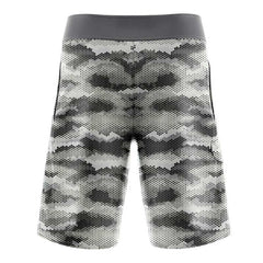 Grey Hex Camo Slimfit BoardShorts